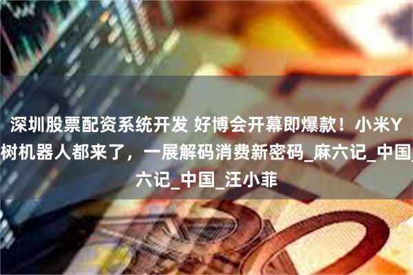 深圳股票配资系统开发 好博会开幕即爆款！小米YU7、宇树机器人都来了，一展解码消费新密码_麻六记_中国_汪小菲
